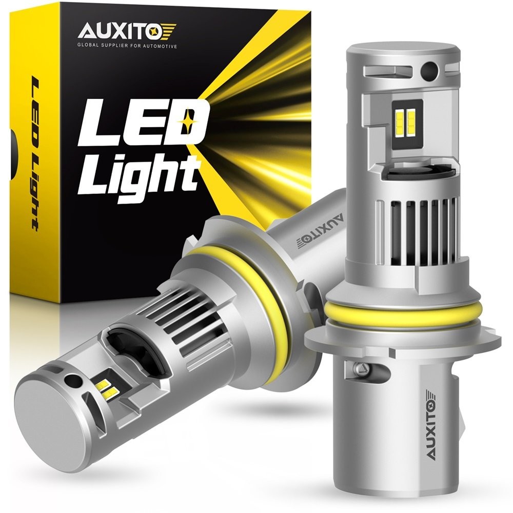 AUXITO 9005/9006/H11/9012/9004/9007LED Headlight Bulb High Low Beam White CANBUS