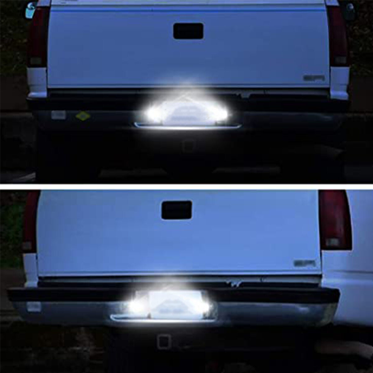 2x LED License Plate Light For Chevy C1500 C2500 K1500 K2500 Silverado Suburban
