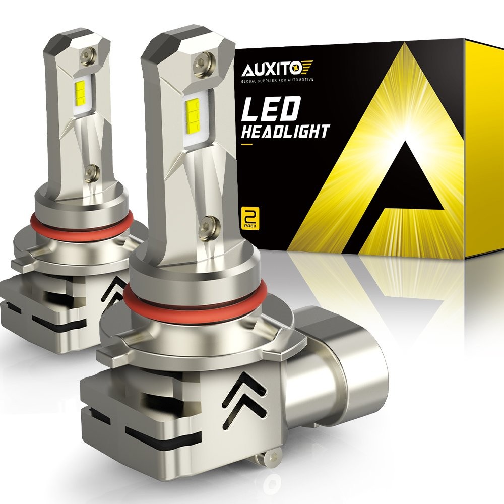 2X 9005 HB3 LED Headlight kit 24000LM High Low Beam White Bulb HID CANBUS 10S US