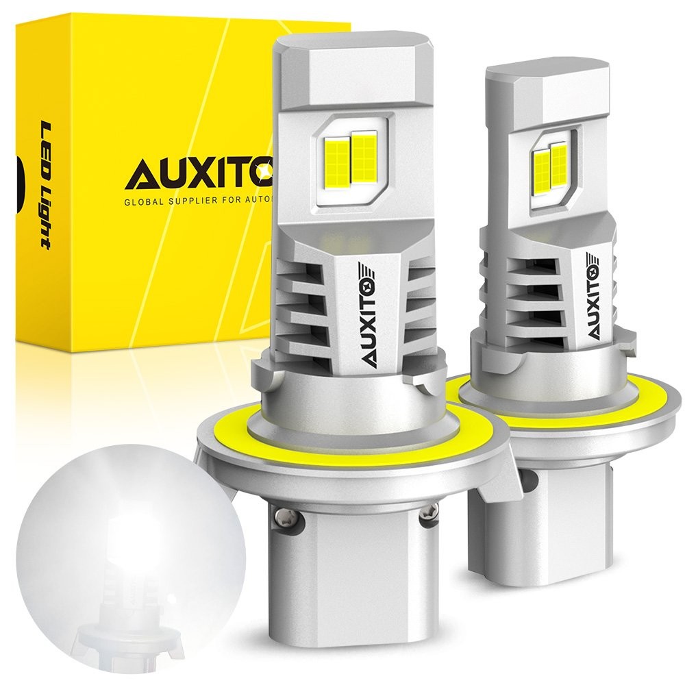 2X Canbus H13 9008 LED Headlight Bulbs Low High Beam Super Bright 30000LM White