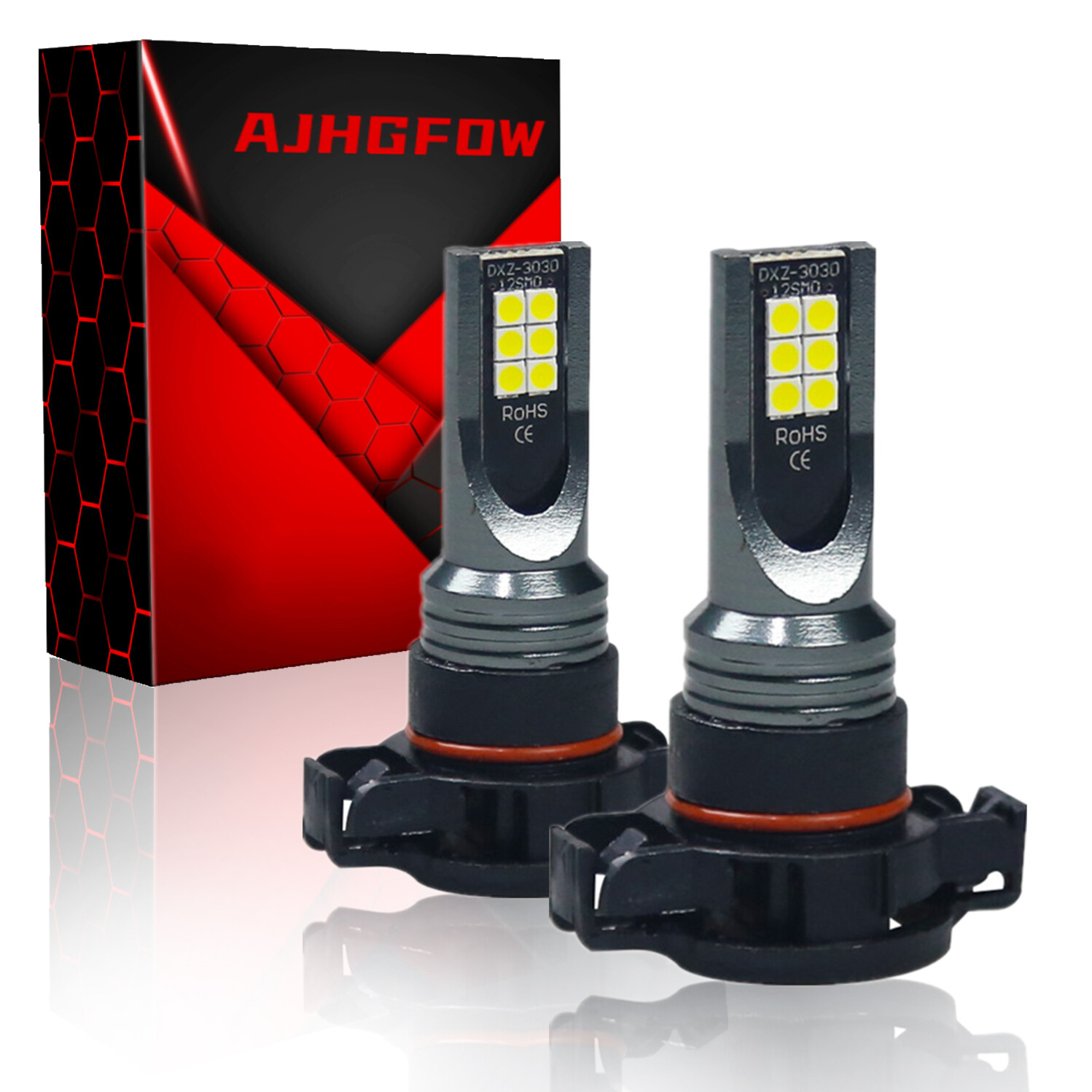 H16 5202 LED Bulbs 6000K White Super Bright Fog Light DRL Lamps High Power