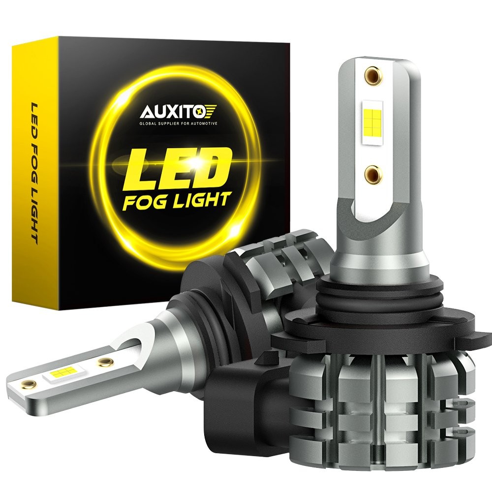 Plug & Play White HB4 9006 LED Fog Light Bulbs DRL CANbus Error Free 2400LM USA