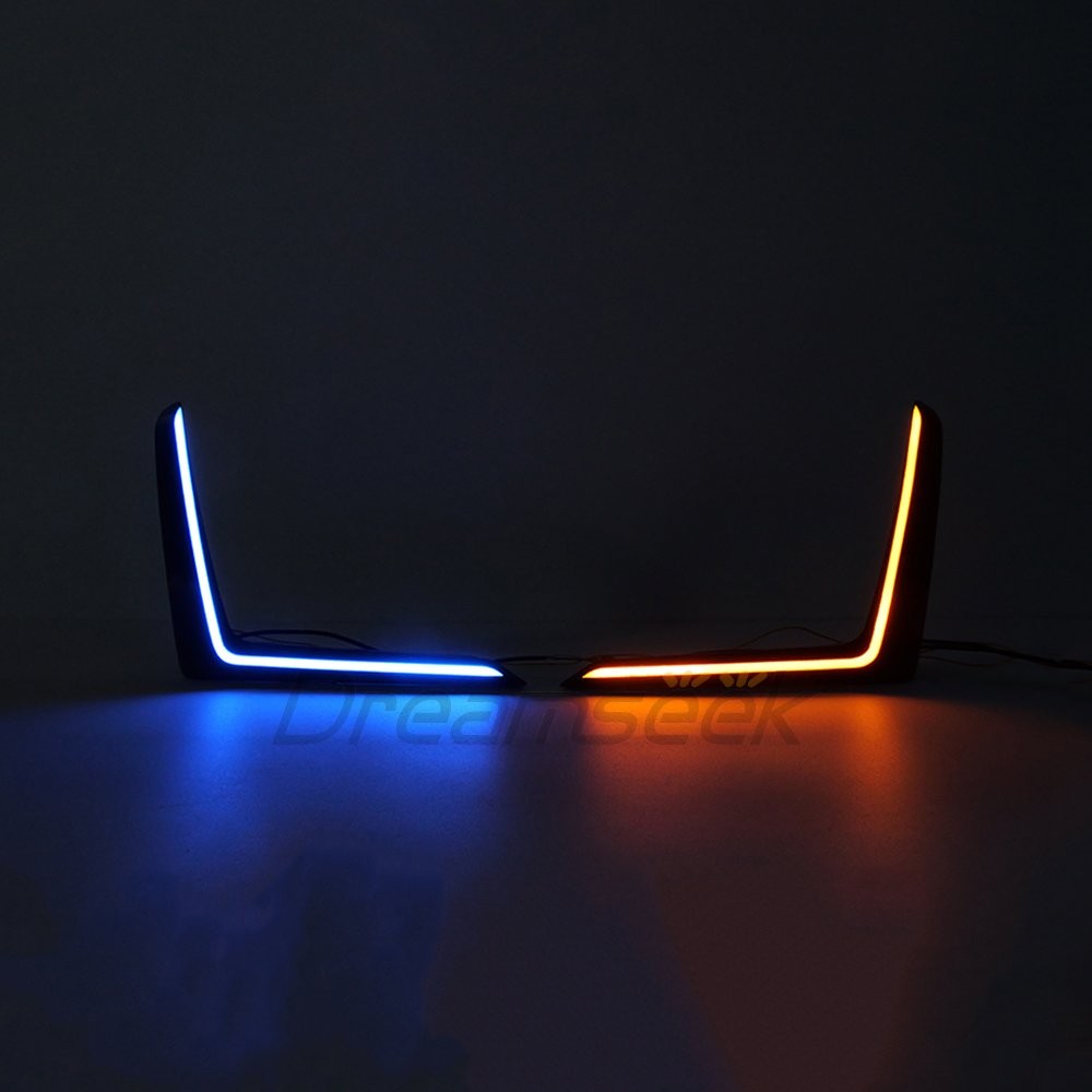LED DRL for Honda Civic 11th 2025+ Daytime Running Light Fog Lamp w/ Turn Signal
