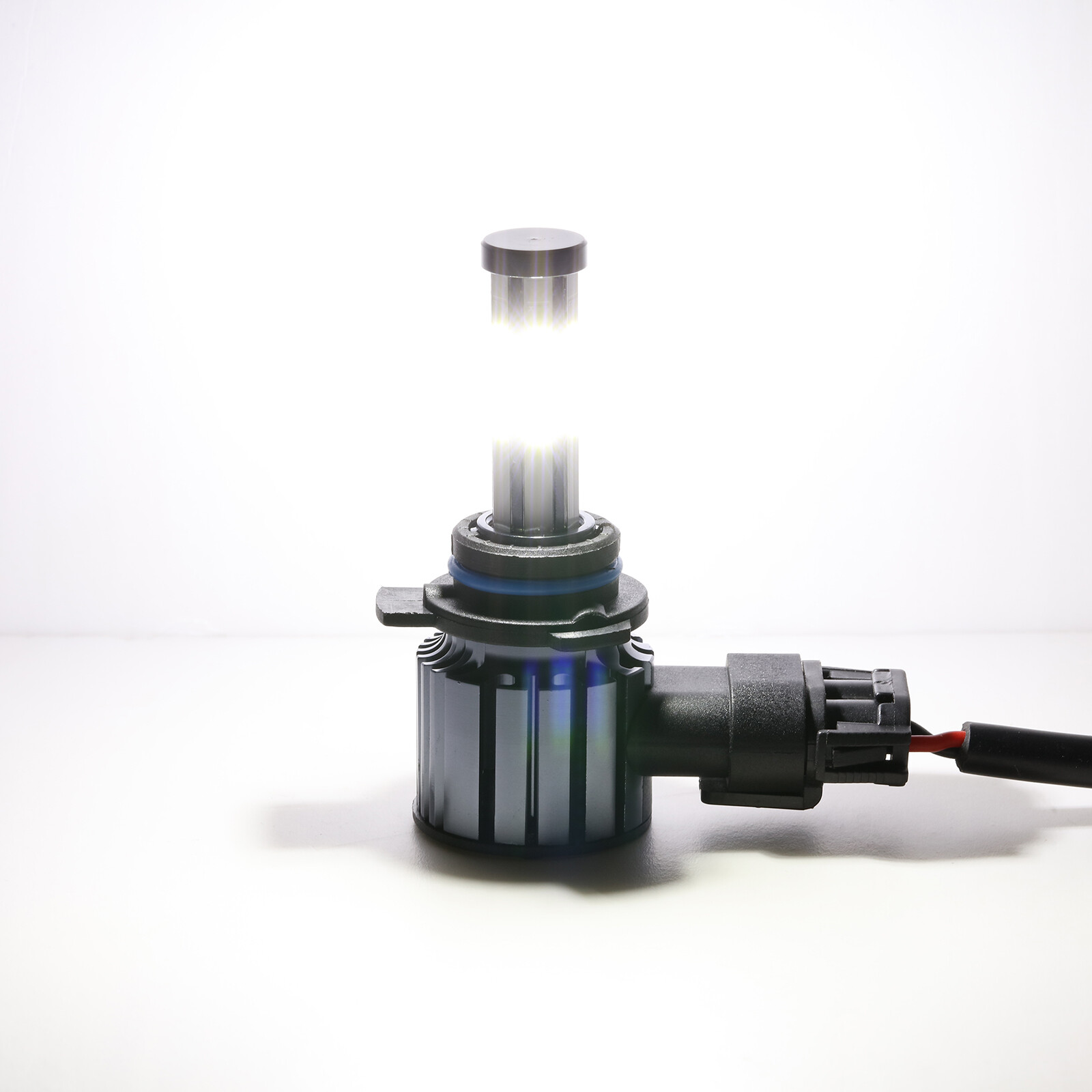 6-sides 9012 HIR2 LED Headlight Bulbs Kit High Low Beam Super Bright 6500K White