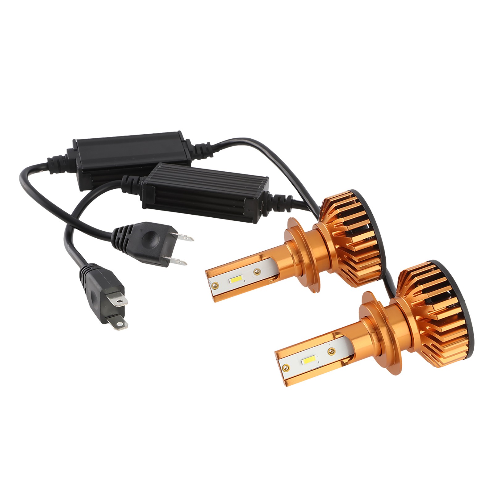 Combo H11 H7 LED Headlight Bulb Kit High Low Beam Super Bright 6000K Xenon White