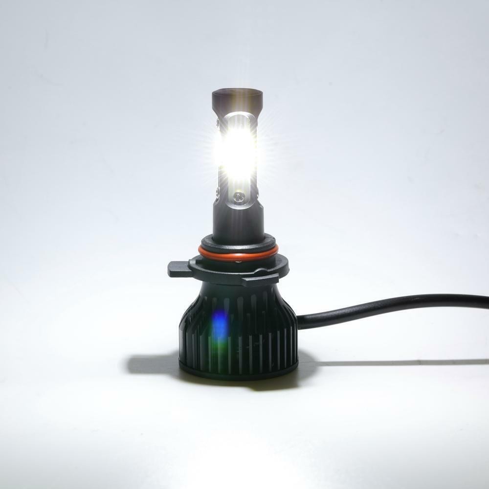 4-Sides 9012 LED Headlight Bulb High Low Beam 2500000LM Super Bright 6500K White