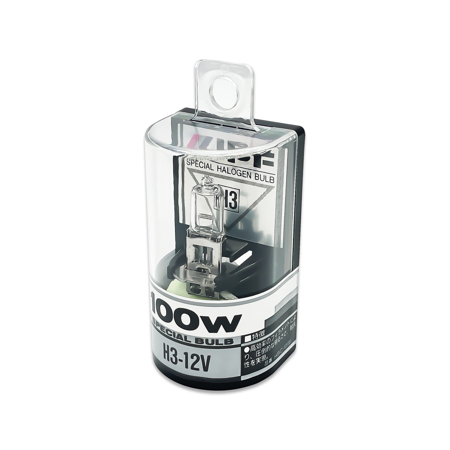 IPF H3 HBC-12100 S-Series 100W Halogen Bulbs Off Road Rally Made in Japan Pair