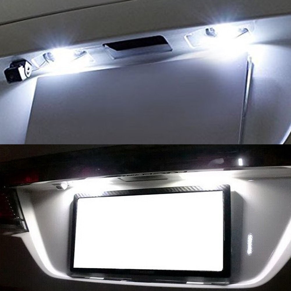2 PCS License Plate LED Assembly Light For Honda Coupe Civic 2012 2013 2014 2015