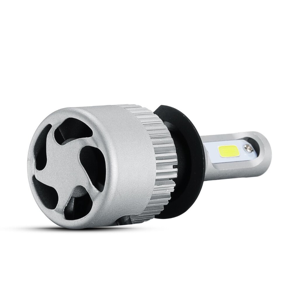2PCS H7 LED Headlight Bulb Kit High Low Beam 330000LM Super Bright 6500K White