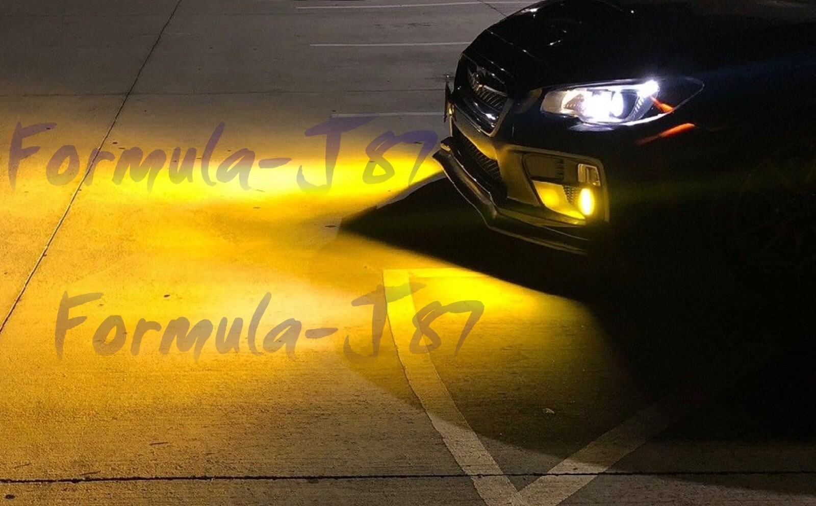 LED 20W PSX24W 2504 Yellow 3000K Two Bulbs Fog Light Replacement Upgrade Stock