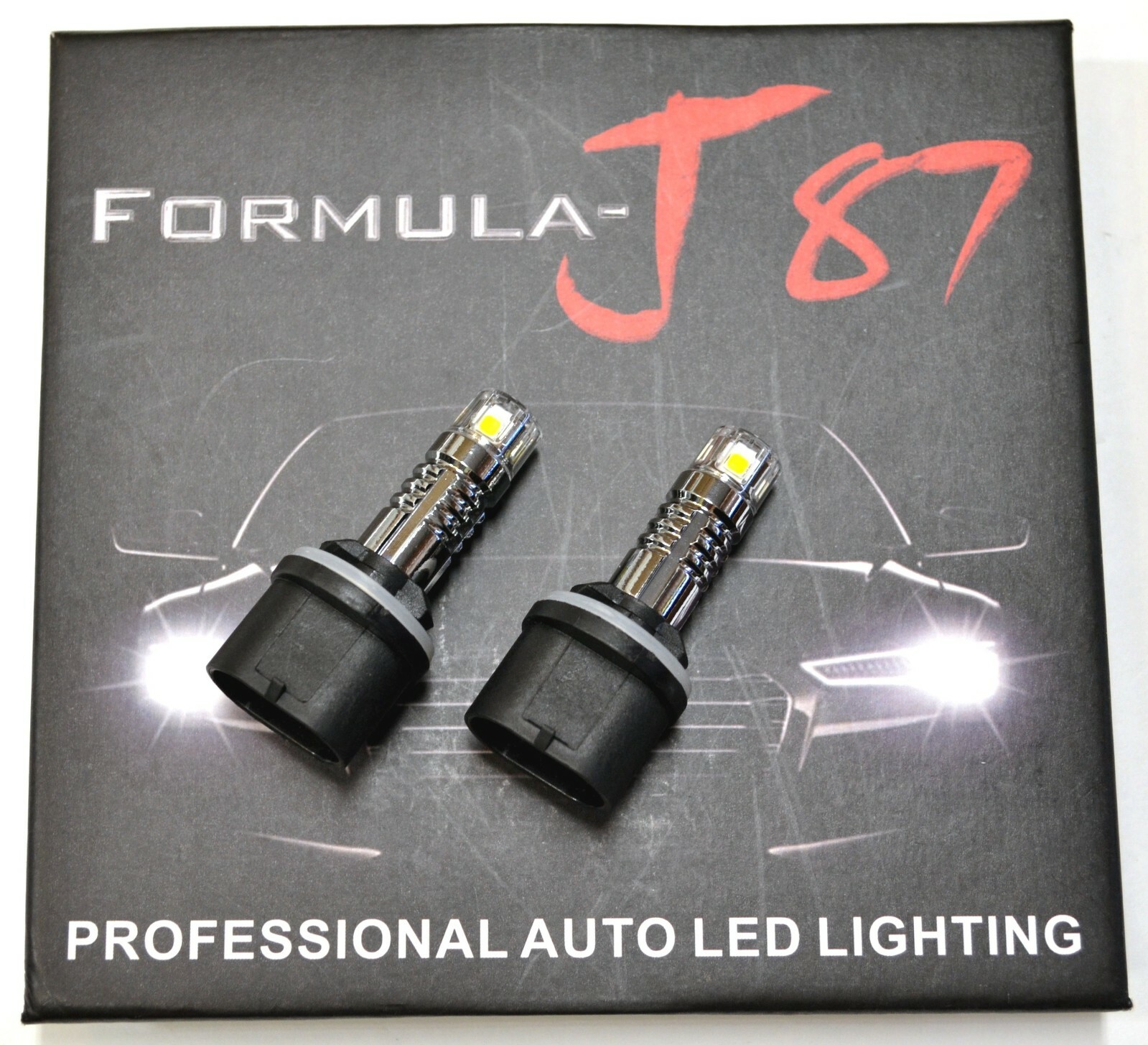 LED 20W 885 H27 White 5000K Two Bulbs Fog Light Replacement Upgrade Lamp Stock