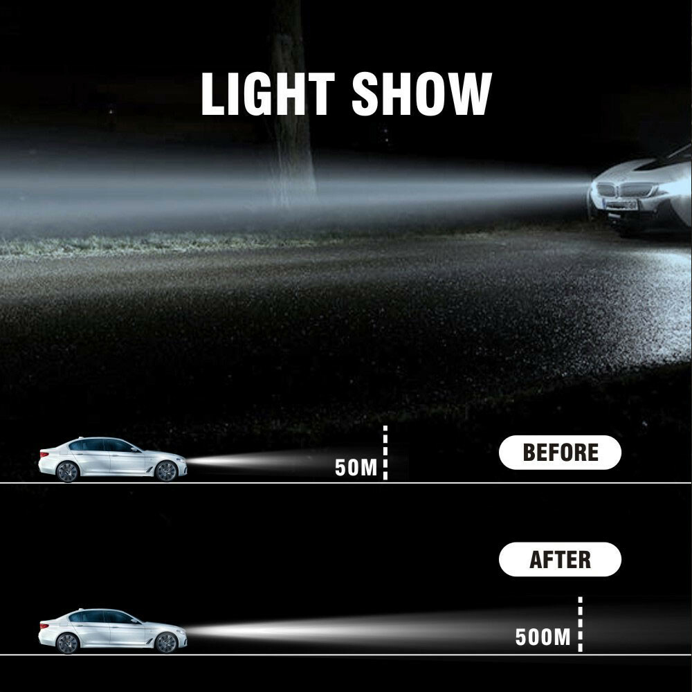8000K Ice Blue D2S D2R D2C HID Xenon Bulbs Factory OEM Replacement Headlight Kit