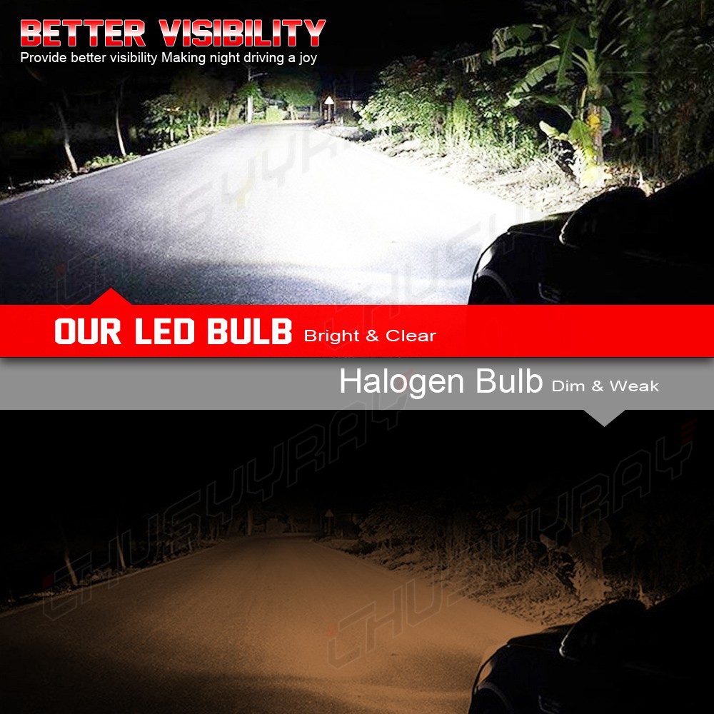FOR Kia Soul 12-2013 H7+H11B LED Headlights Bulb Combo Kit