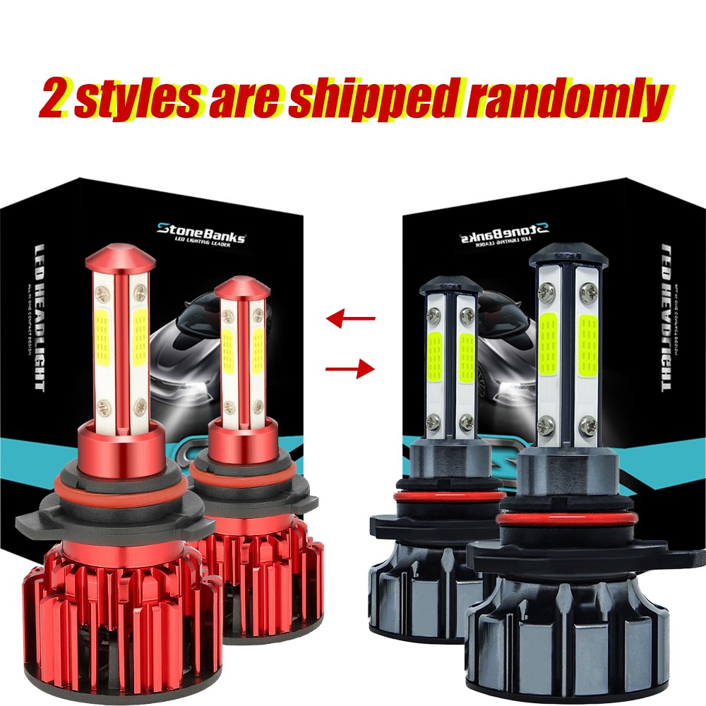 For Jeep Cherokee 2014-2015 LED Headlight & Fog Light Bulbs Combo Clear White