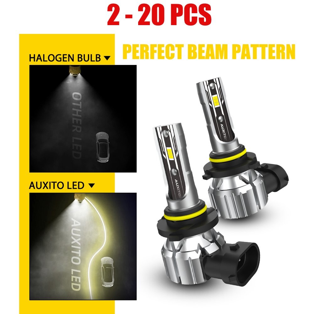 AUXITO 9006 LED Headlight Conversion Bulb Kit Low Beam White Super Bright 6500K