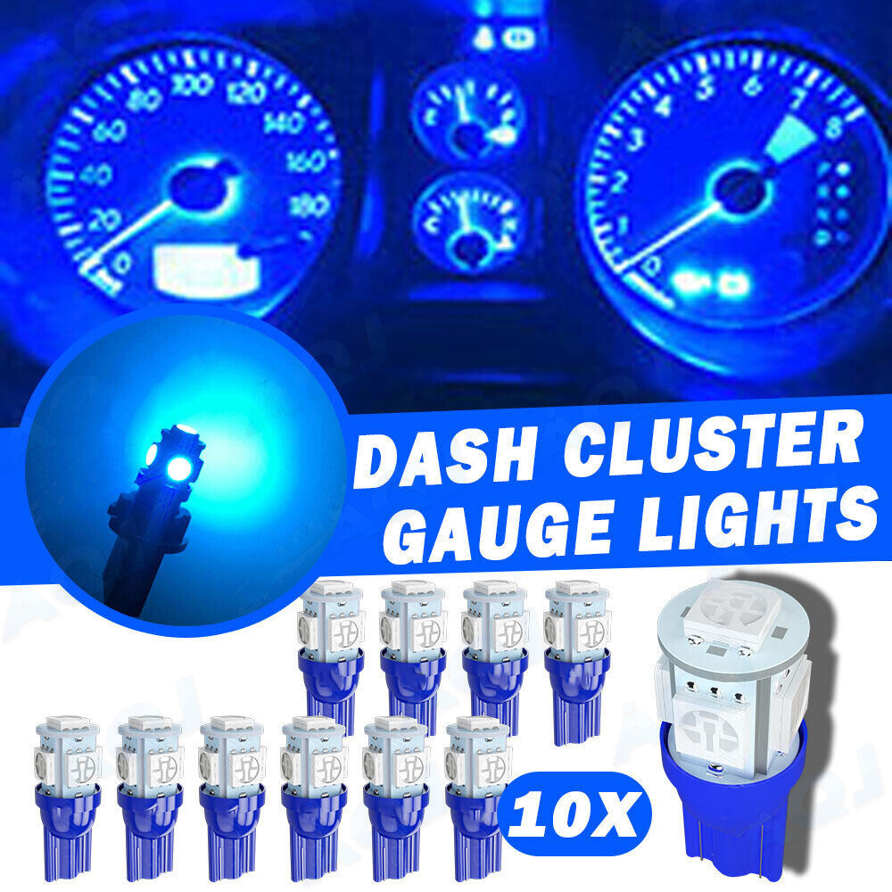 Dash Instrument Cluster Gauge Blue LED LIGHTS KIT Fits 02 Cadillac Escalade EXT