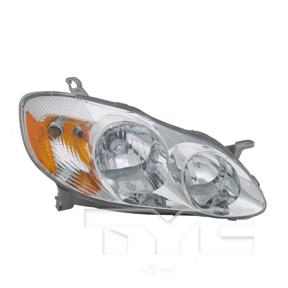 Headlight Assembly fits 2003-2004 Toyota Corolla TYC