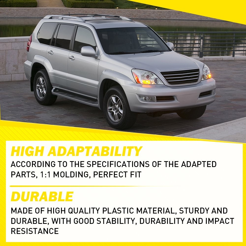 Front Gray Grab Roof Pull Handle For 2003-09 Toyota 4Runner Lexus GX470 1-5SET
