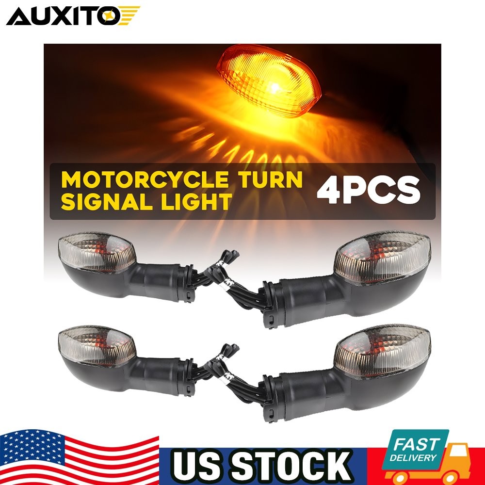 Front+Rear Turn Signal For Yamaha YZF R1 2002-2014 /R6 2003-2016 Indicator 4-20X