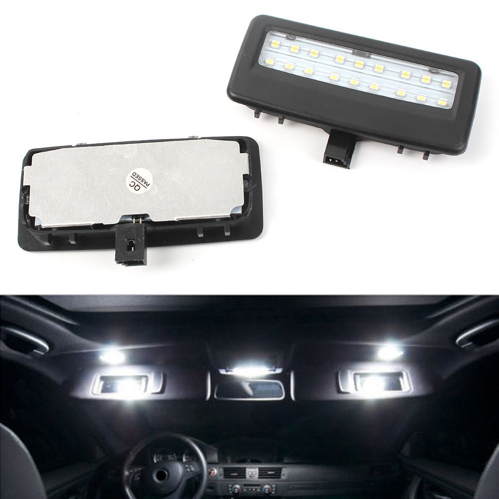 2pc Error Free LED SMD vanity mirror visor light For BMW F10 F11 F07 F01 F02 F03