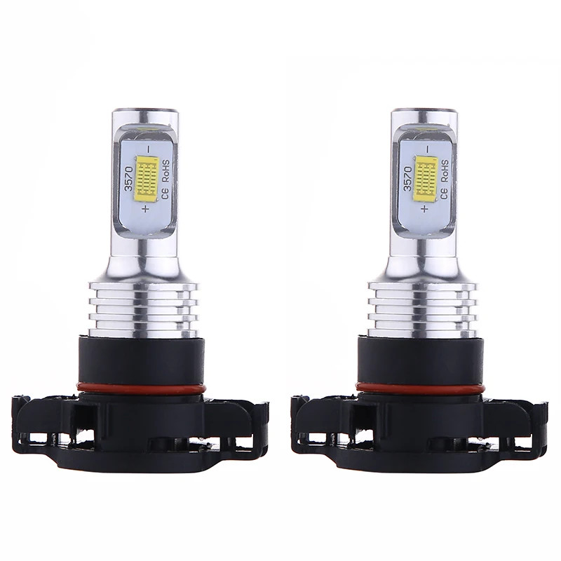 5202 LED Bulbs 6000K Xenon White Super Bright Fog Light DRL Lamps High Power