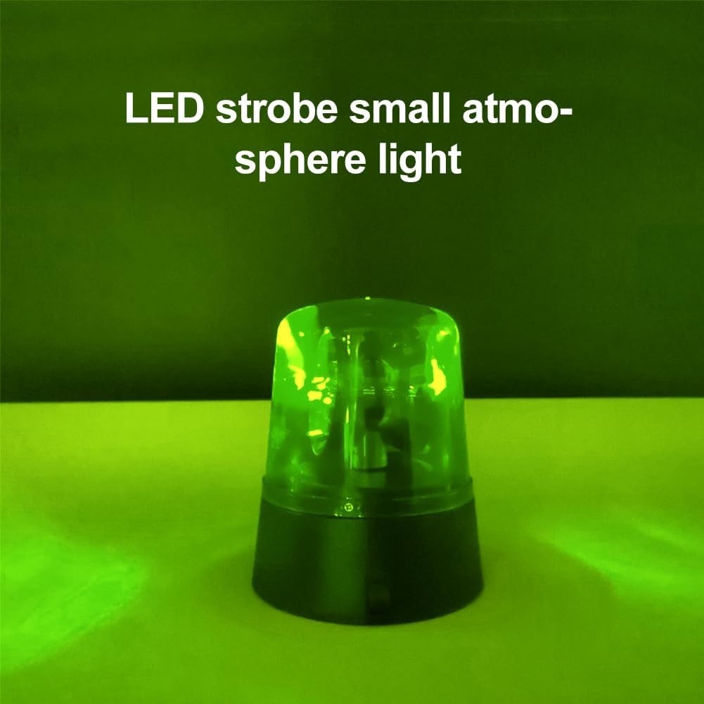 360° LED Strobe Light – Green Disco Lamp for Unforgettable Parties & Events