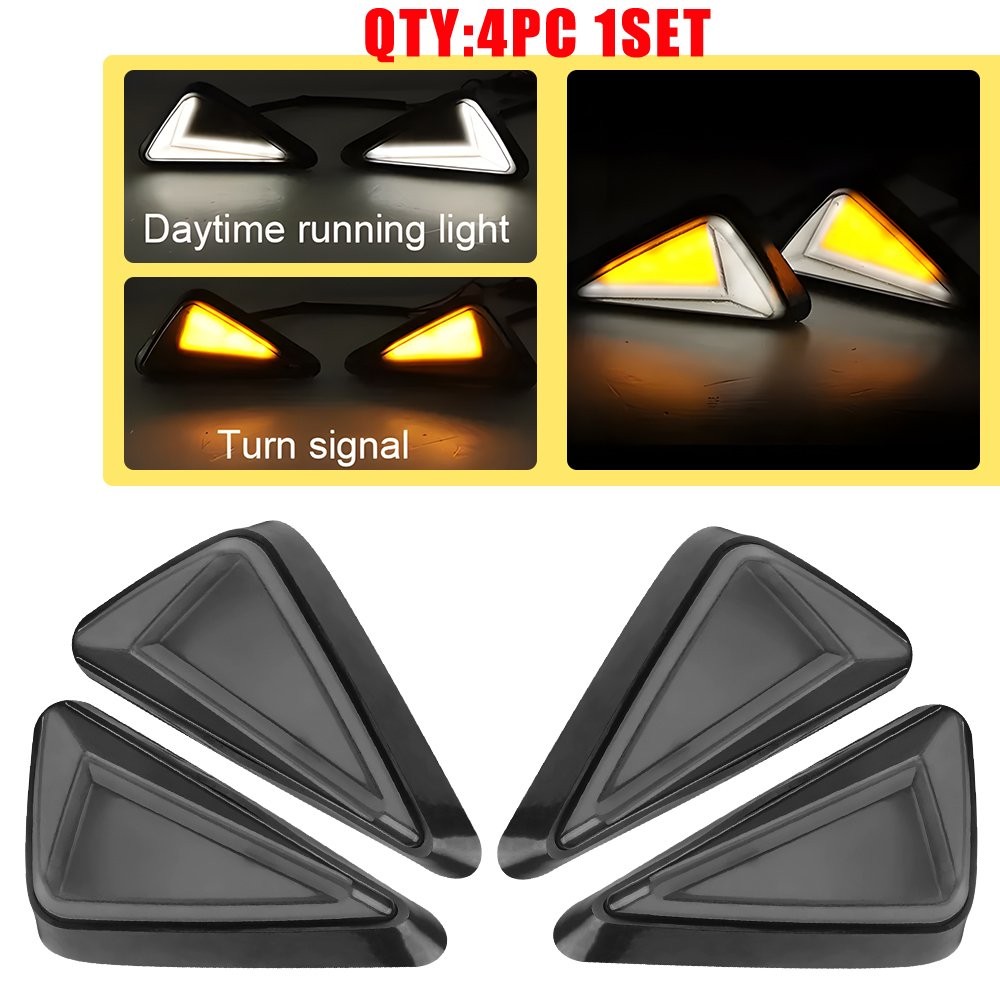 Turn Signal Light Smoke Flush Mount LED Blinker For Yamaha YZF R1 R6 R6S 4-20X