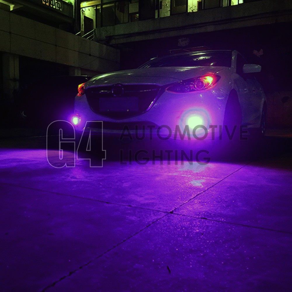 2x H16 5202 LED Bulbs High Power DRL SMD 5730 Fog Light Projector Bulb Pink