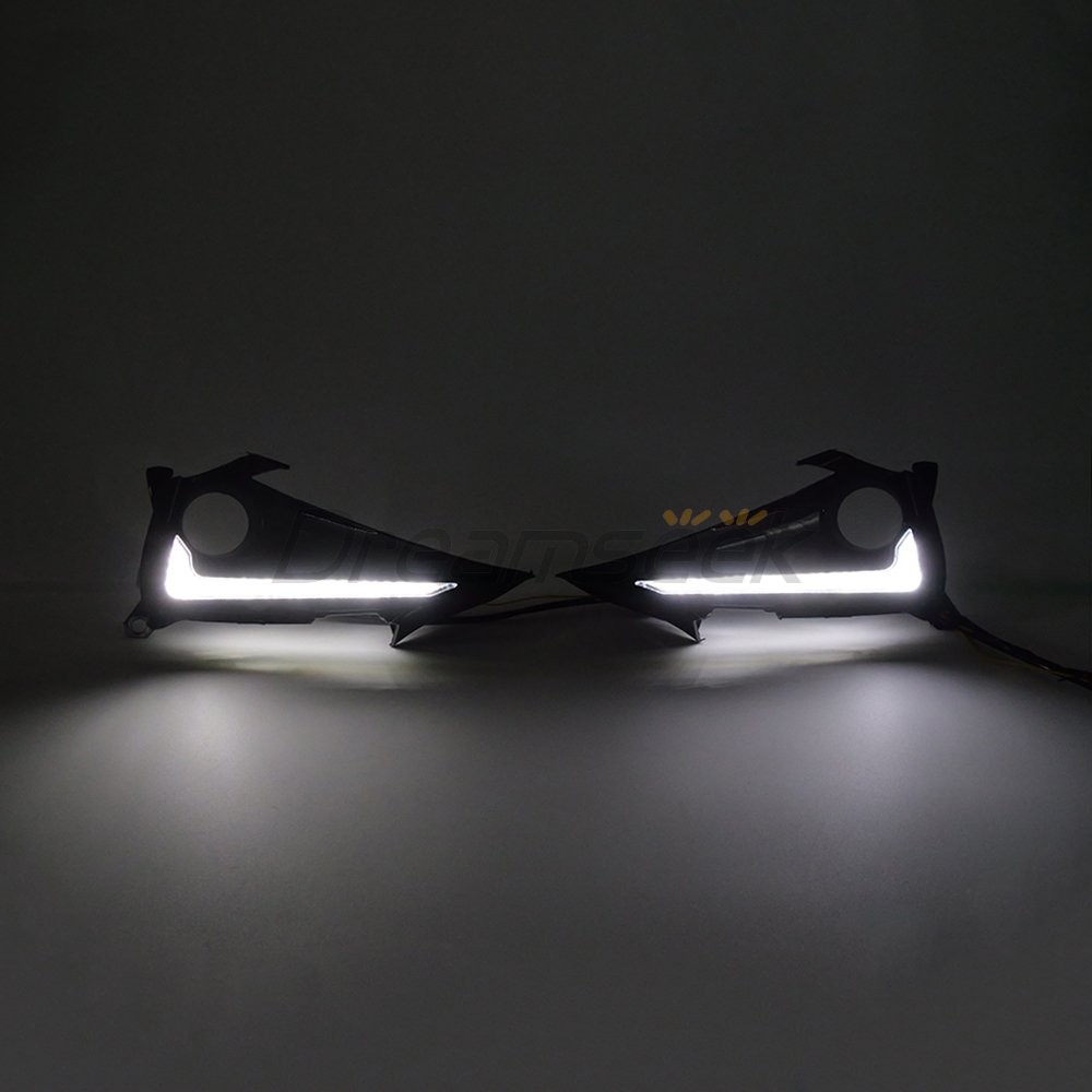 LED DRL for Toyota Corolla Hatchback 2019-22 Daytime Running Light Fog Lamp Turn