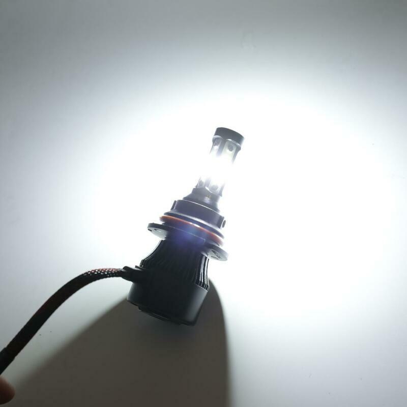 4 Sides H7 LED Headlight Bulb Kit High/Low Beam 6500K Super White 2400W 360000LM