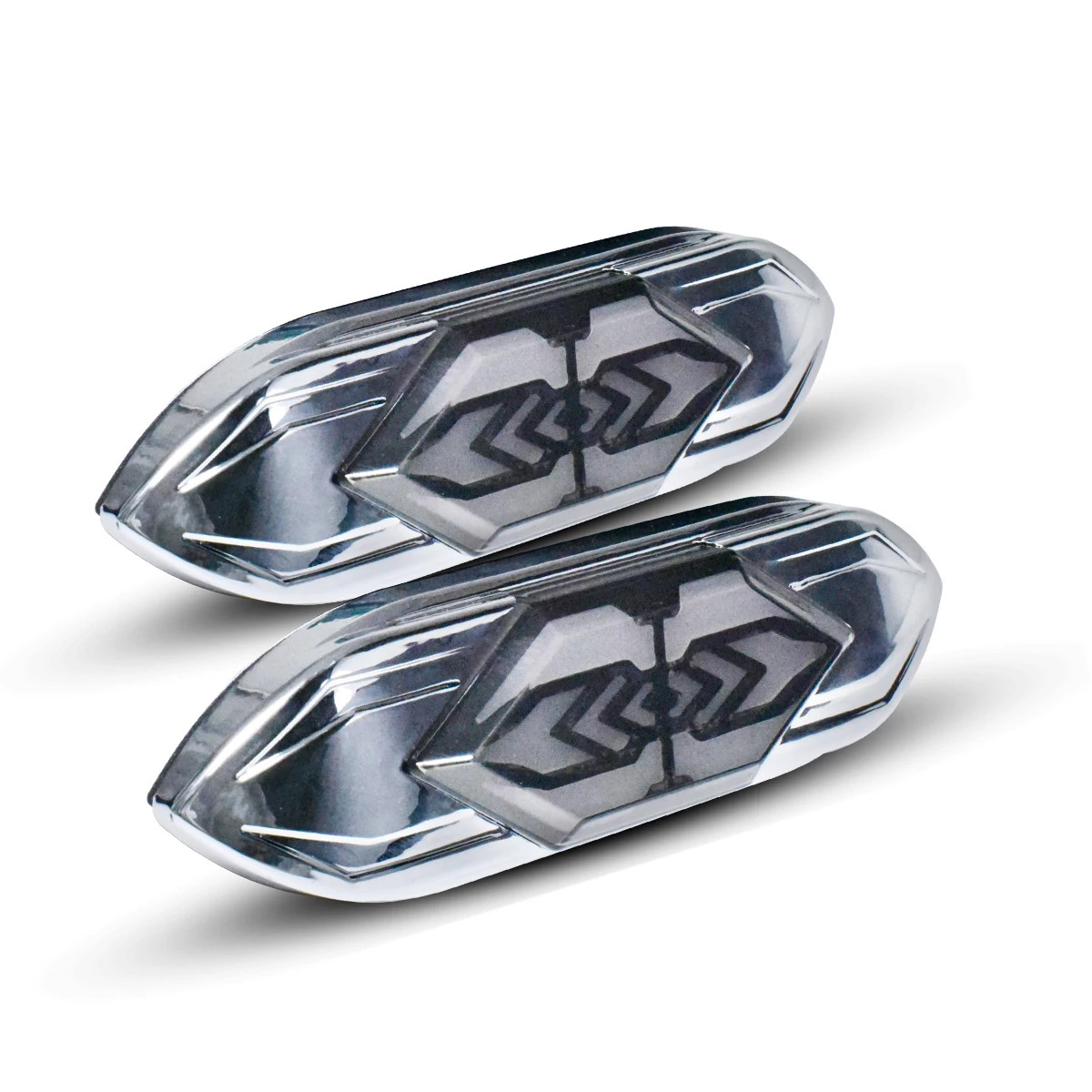2xCar Side Marker Lights 12V24V LED Indicator Flowing Turn Signal Lamp Truck Van