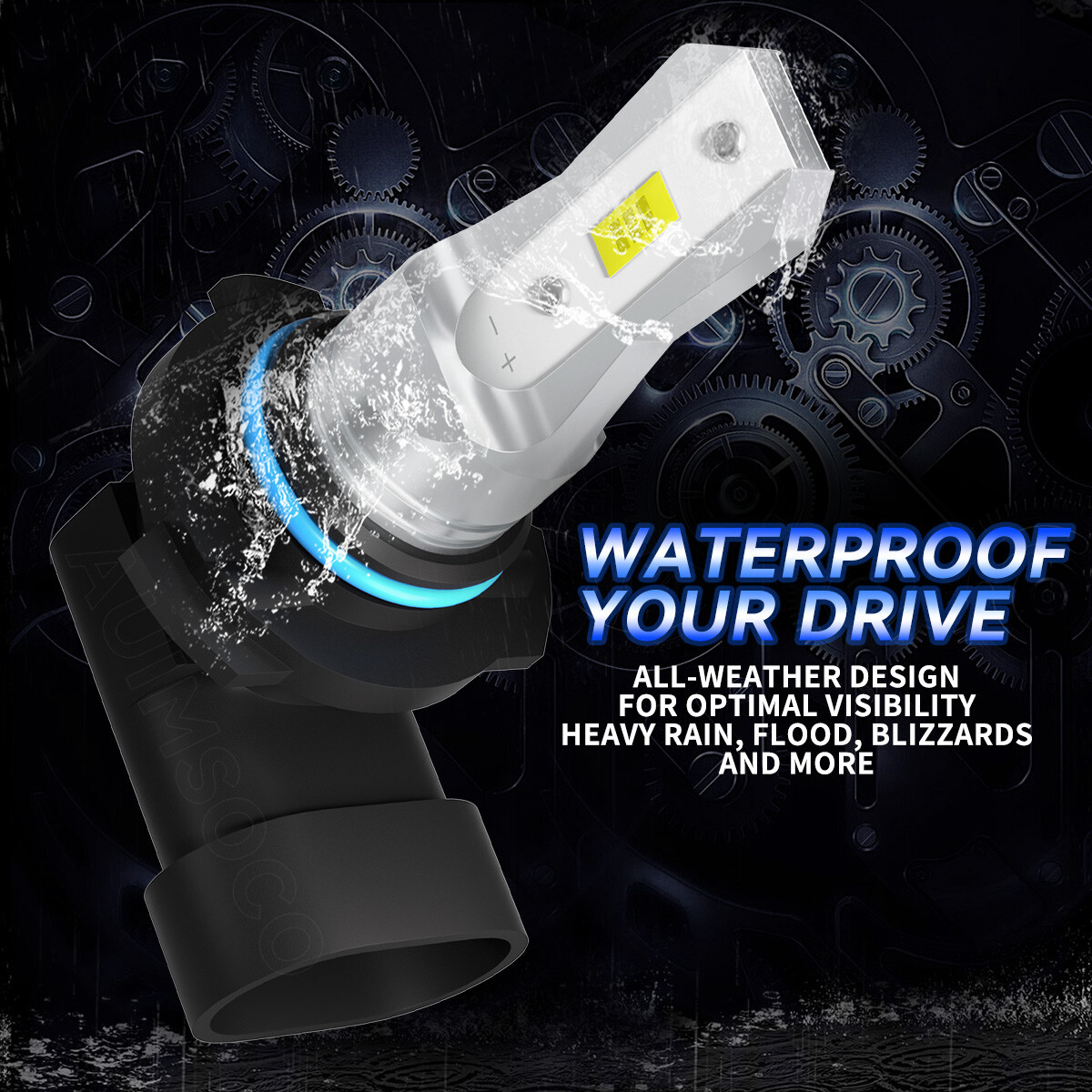 For 2011-2013 Dodge Durango Utility 4-Door – LED Headlight + Fog Light Bulbs Kit