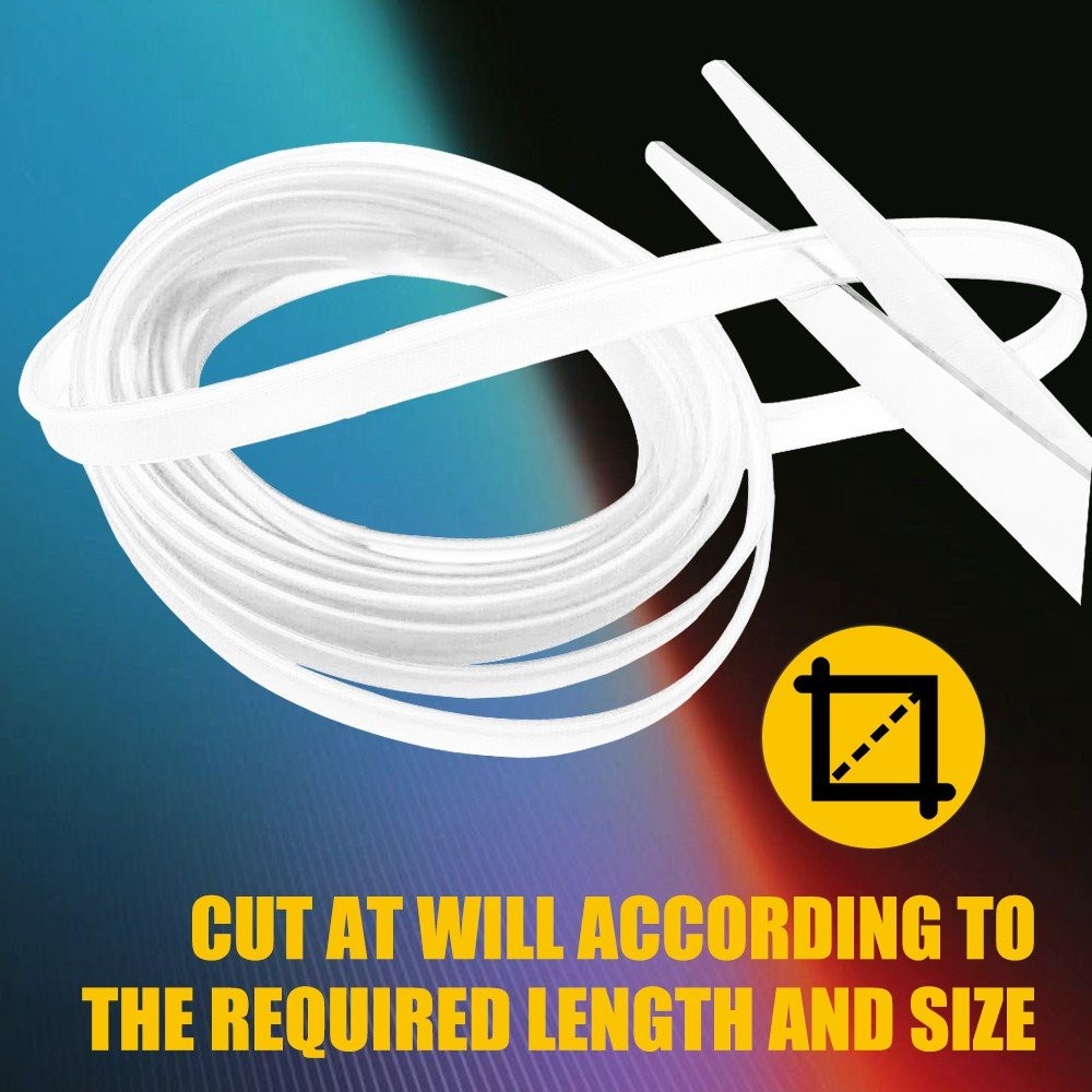 Interior Lamp APP RF Control LED Neon Light Trim Glow Optic Fiber Strip RGB EXC