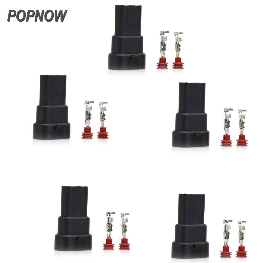 10X 9006 HB3 9012 Male connector HID LED Plug Socket Waterproof adapter 9045 HB4