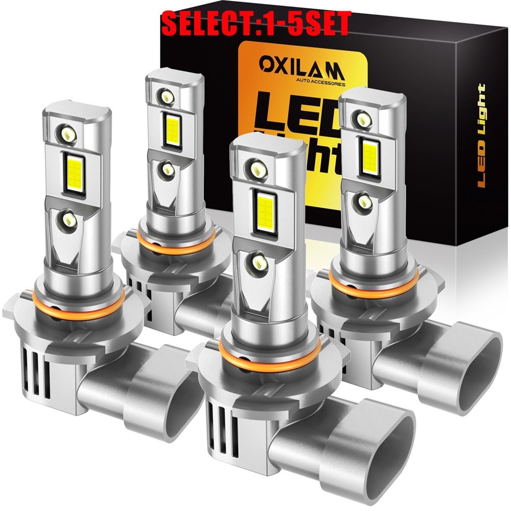 OXILAM 9005 9006 Q36 Series LED Bulbs High Low Beam 6500K White Extremely 4-20X