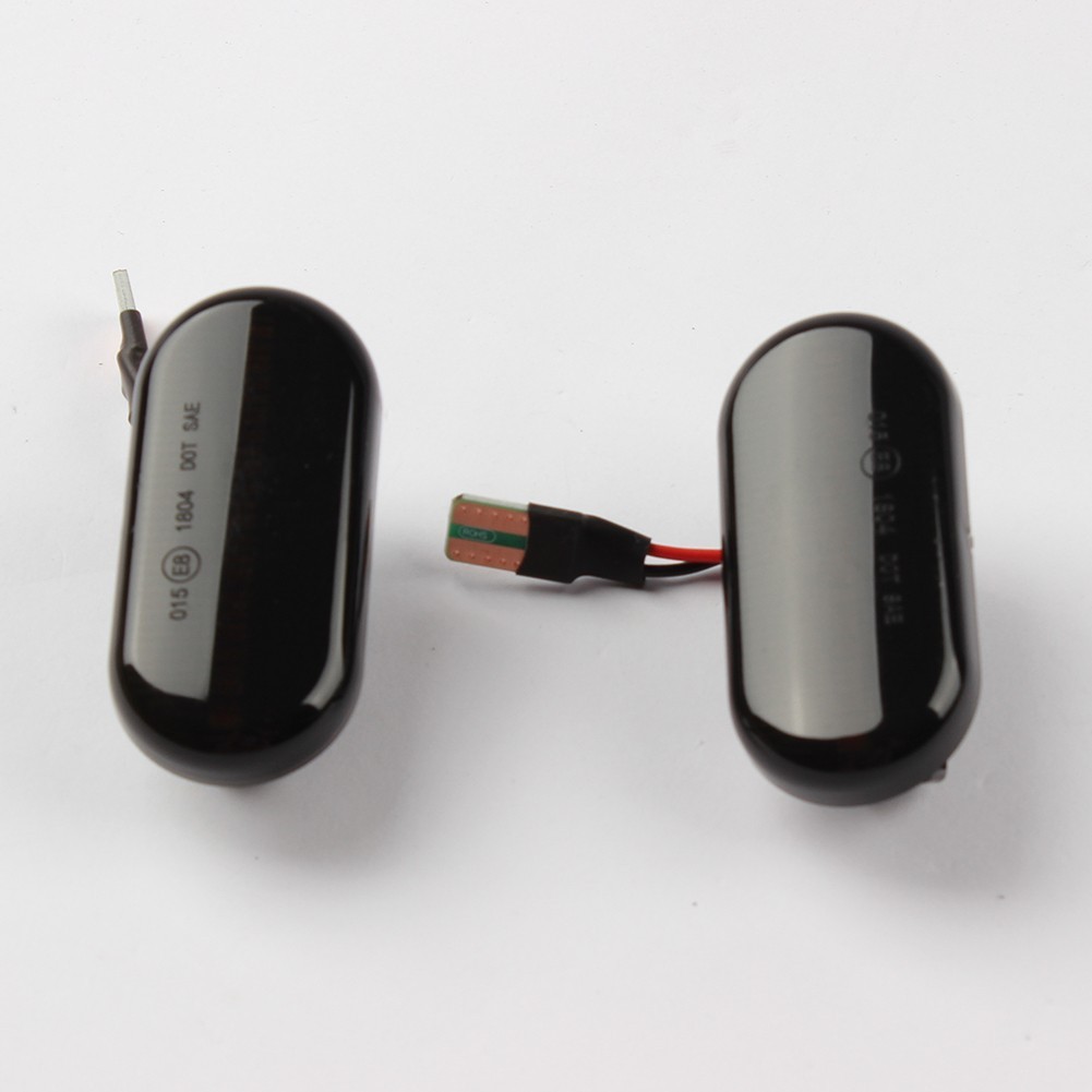 Turn Signal Light 50000hours ABS Plastic+LED Easy To Install Left&Right