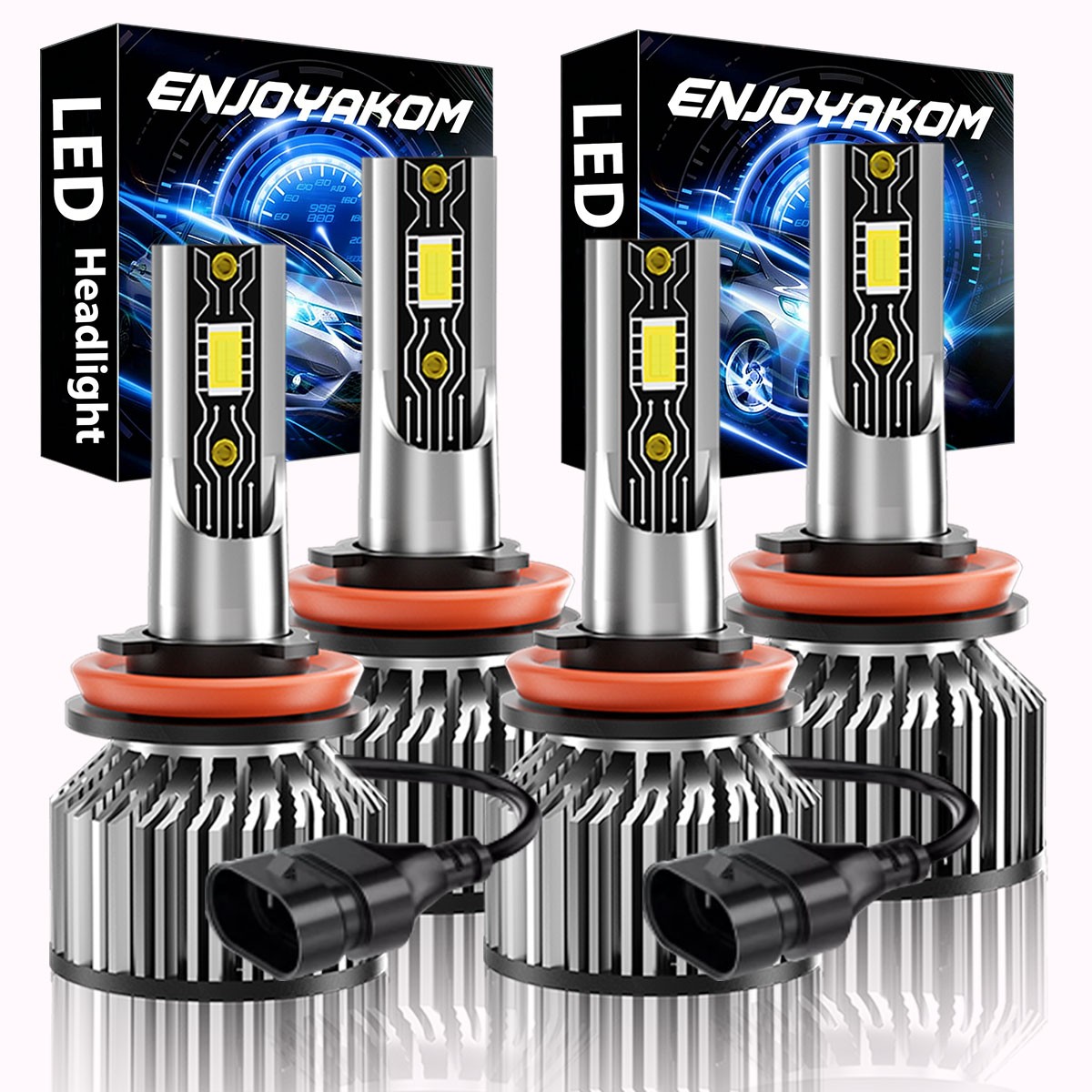 For Nissan Altima 2007-2018 LED Headlight Kit Bulbs Super Bright 10000K 72000LM