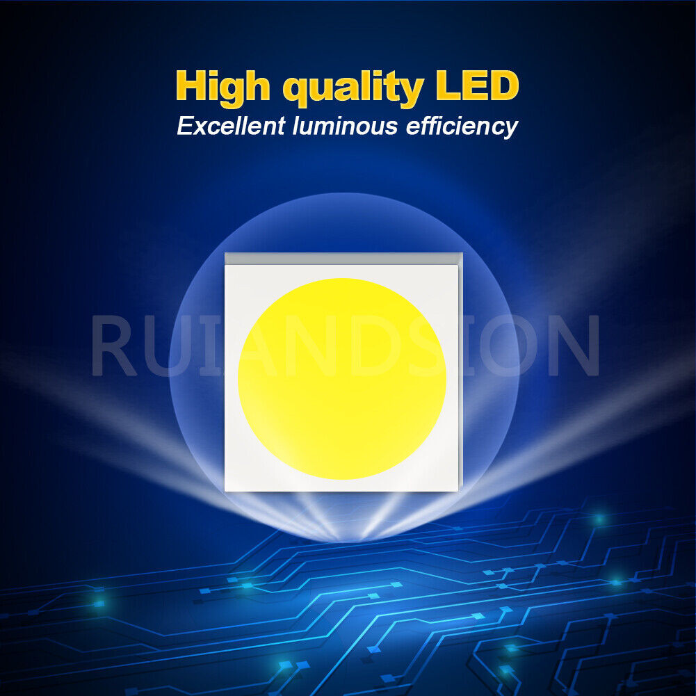 4pcs White BA9S T4W 3030 2 LED Side Parking Light Bulb 200LM DC 12V Non-polarity