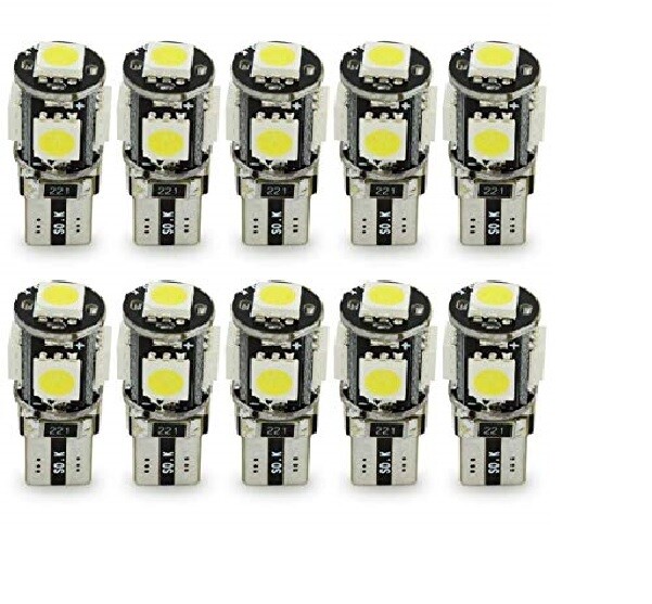 10x T10 T15 Error Free“Canbus“ LED bulb-White – High quality-12v AC/DC us seller