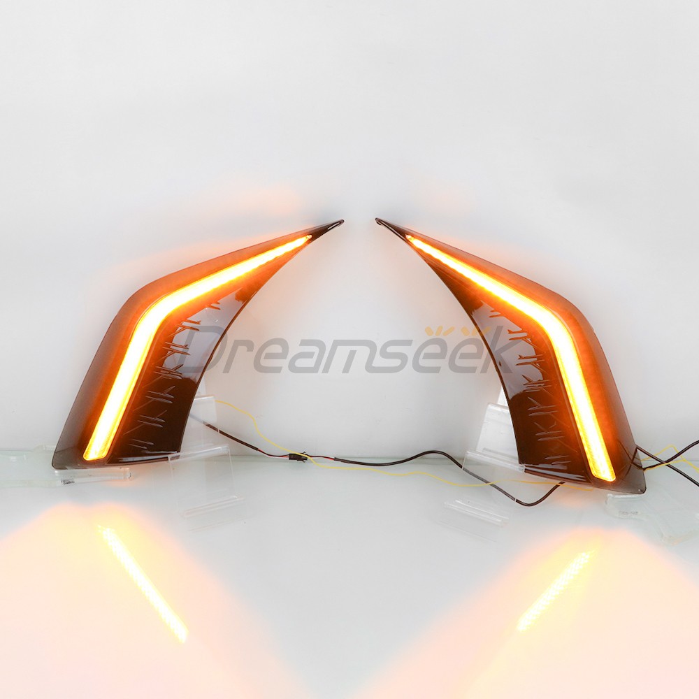 LED Daytime Running Light DRL Fog Day Driving Lamp For Lexus ES350 ES300h 2019+