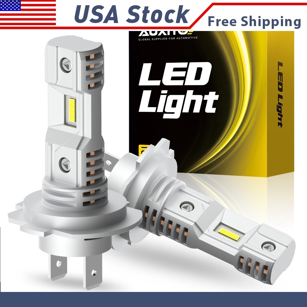 2x H7 Headlight Conversion Kit Bulbs High Or Low Bright Beam Super White 2/4x