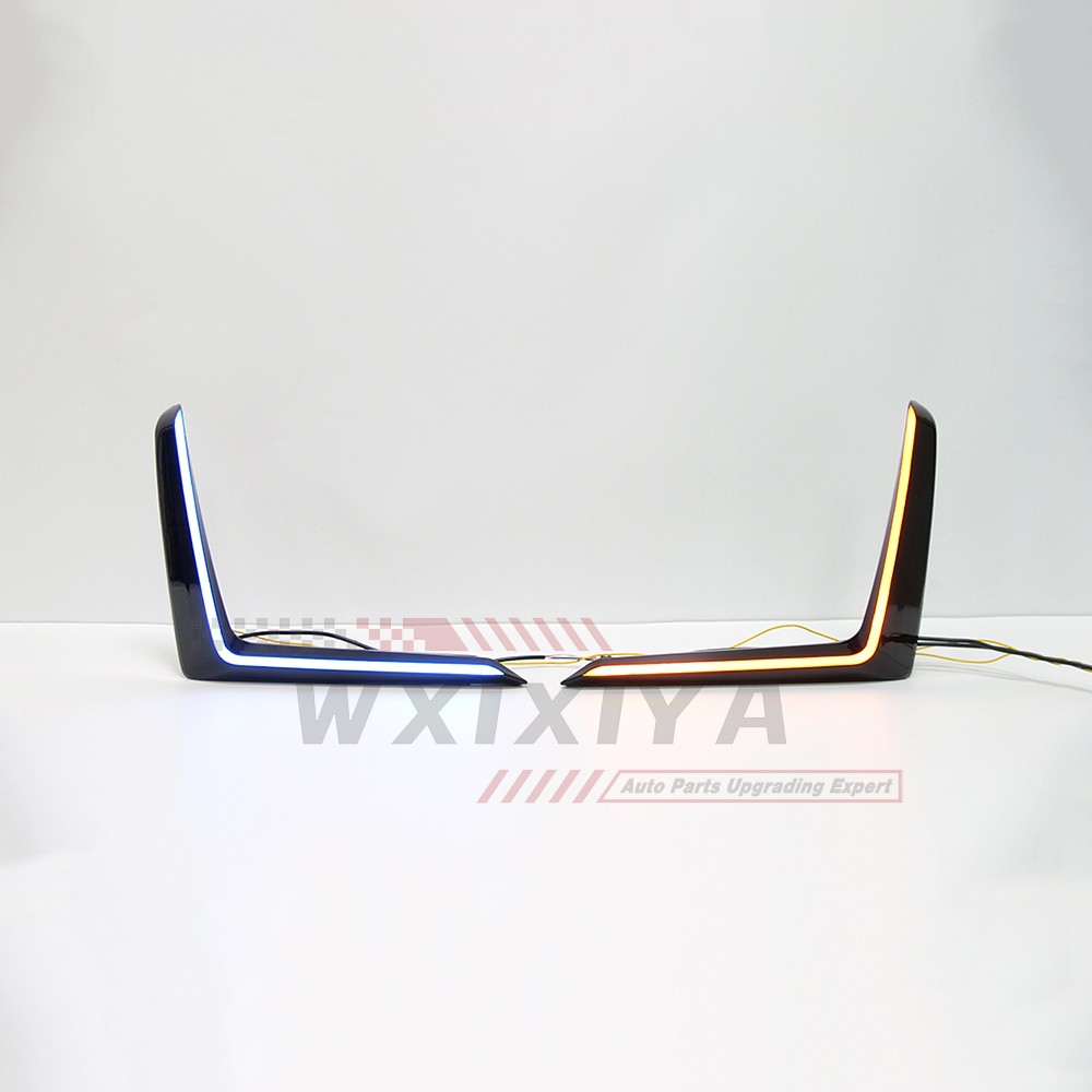 Pair LED Daytime Running Light for Honda Civic 11th 2025+ DRL Fog Lamp with Turn