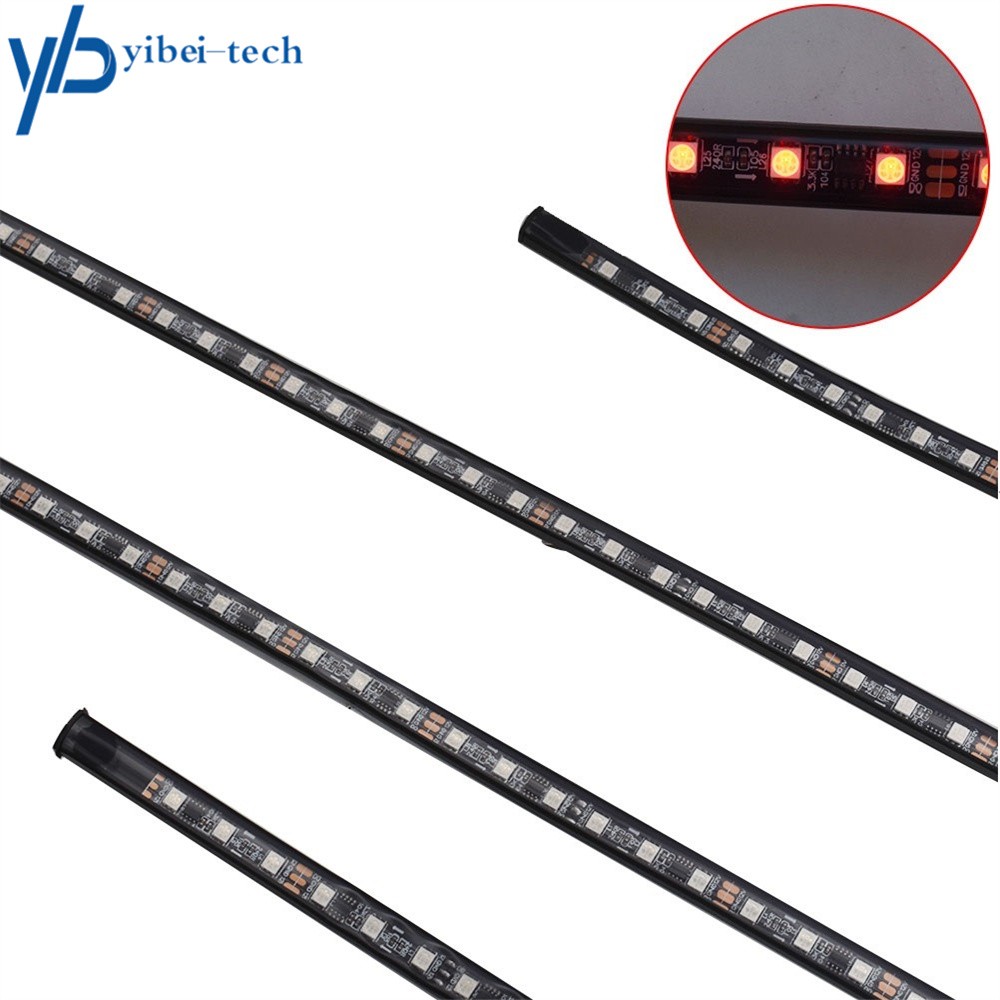 RGB Dreamcolor Led Car Underglow Lights Music Bluetooth App Remote Control Strip