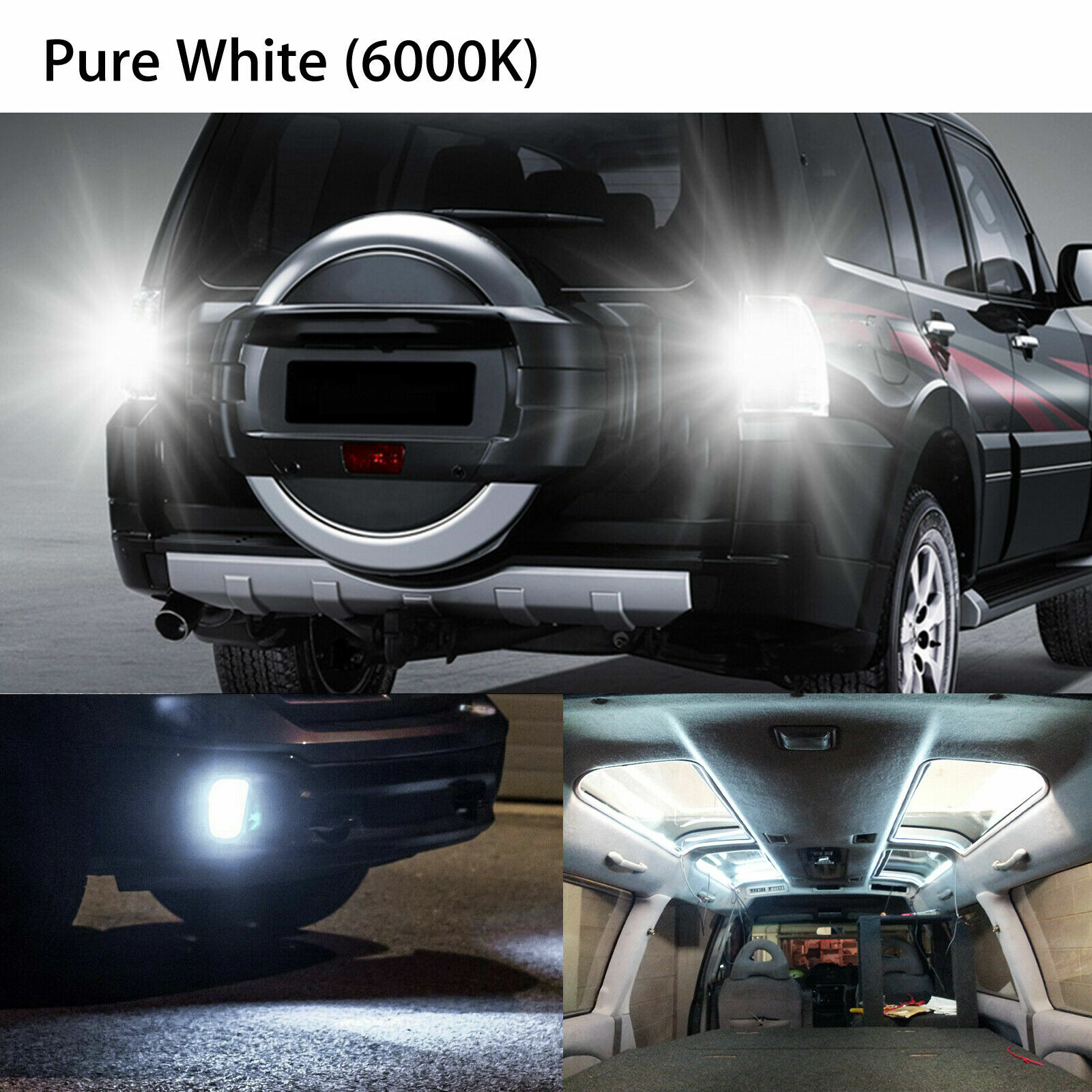 10x Super Bright White 1156 RV Trailer 13-SMD LED 1141 Interior Light Bulbs Lamp