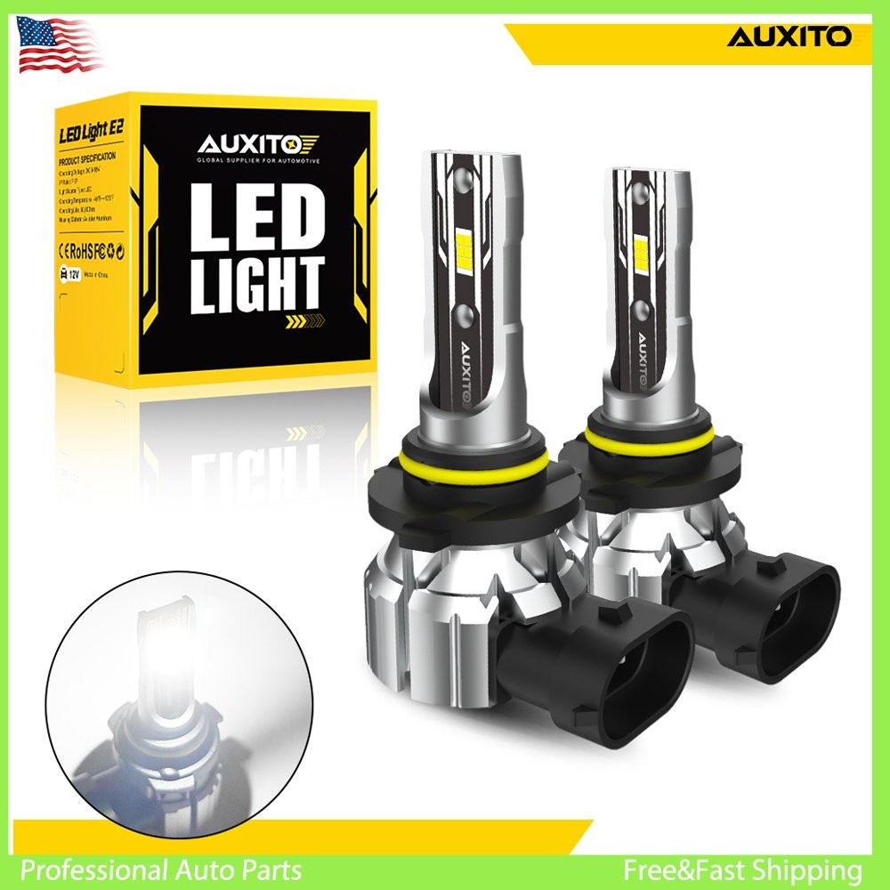 2PCS 9006 LED Set HB4 Headlight Bulbs Beam Low High White 80000LM 6500k AUXITO