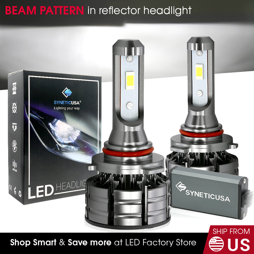 9005 HB3 NEW CSP LED Headlight Bulb High Beam only