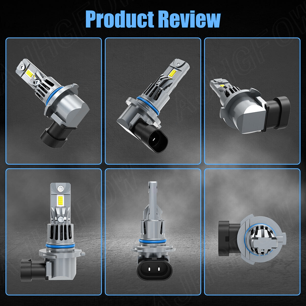 9005 H11 LED Headlight Bulb High Low Beam Super Bright White CANBUS ERROR FREE