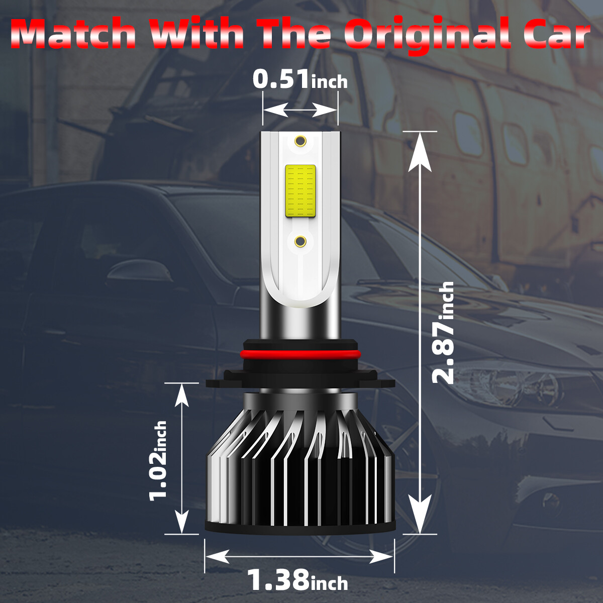 6X For Dodge Durango 2011-2013 LED Headlight Bulbs High Low Beam Fog Light 6000k