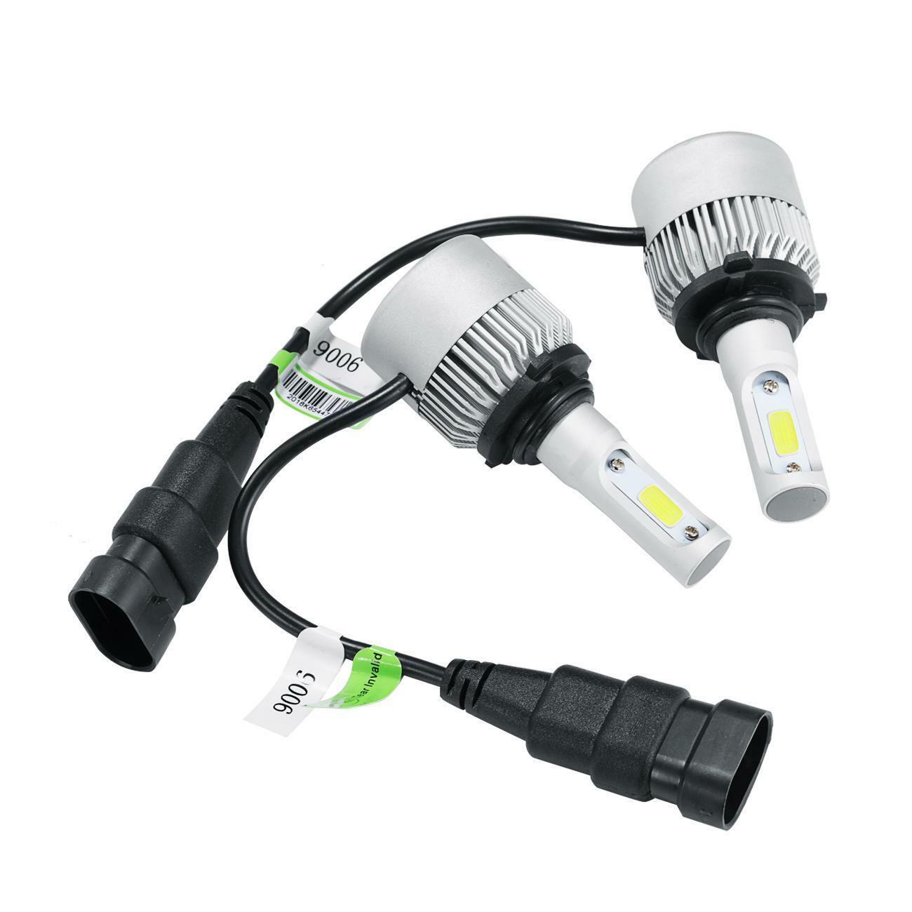 4x Combo H13+9006 LED Headlight Fog Light for Dodge Ram 1500 2500 3500 2006-2009