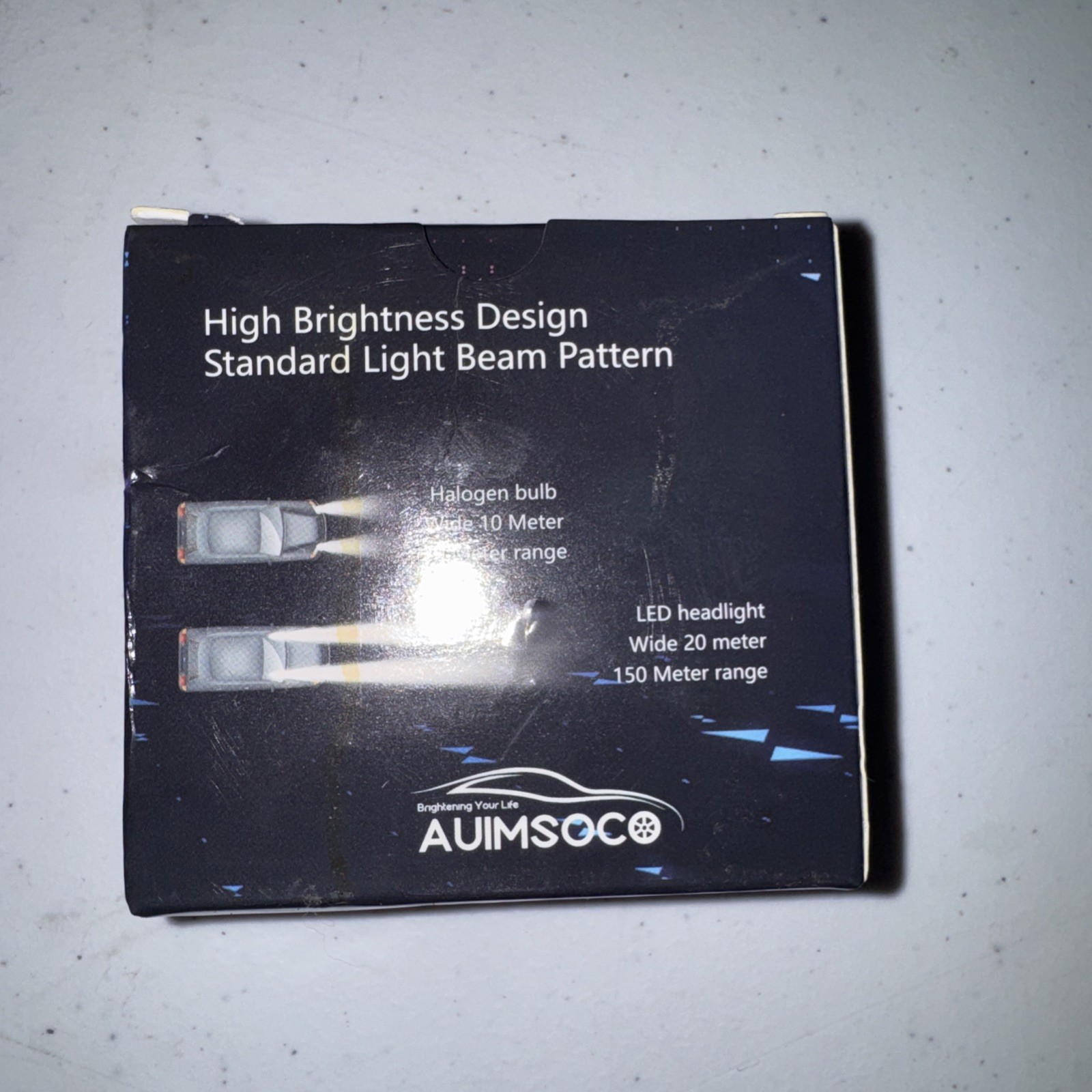 Auimsoco LED Headlights R0905-U2-H11 bulbs